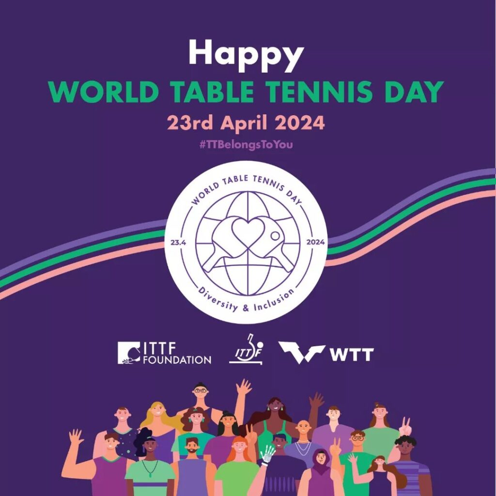 Happy World Table Tennis Day